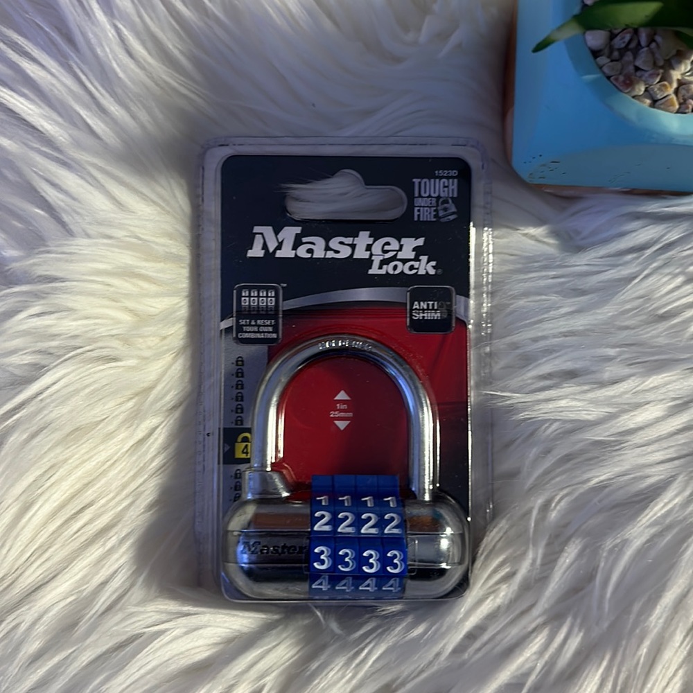 Mastercard Lock Anti Shim Blue Lock